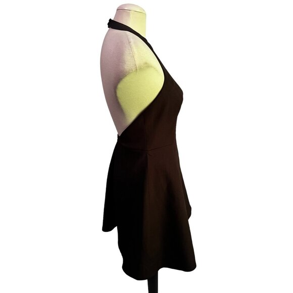 Keepsake The Label NWOT Black Halter Mini A Line Dress Sz Medium Womens Black Co - Picture 11 of 11